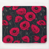Red Poppies Mousepad (Vorne)