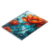 Red Poppies Notebook Journal Notizblock (Linke Seite)
