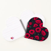 Red Poppies Notizblock (Innenseite)