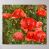 Red Poppies Poster (Vorne)