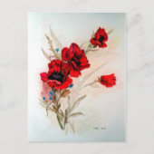 Red Poppies Postkarte (Vorderseite)