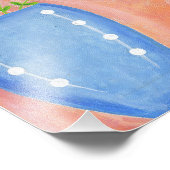 Red Poppies Print Fotodruck (Ecke)