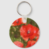 Red Poppies Schlüsselanhänger (Vorderseite)