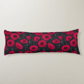 Red Poppies Seitenschläferkissen (Rückseite)