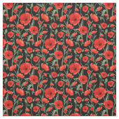 Red Poppies Stoff (Muster)
