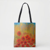 Red Poppies Tasche (Vorderseite)