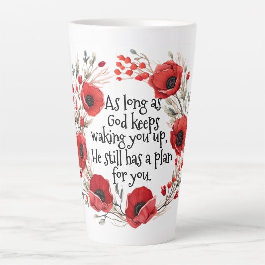 Red Poppies Tasse (Vorderseite)