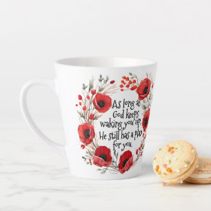 Red Poppies Tasse