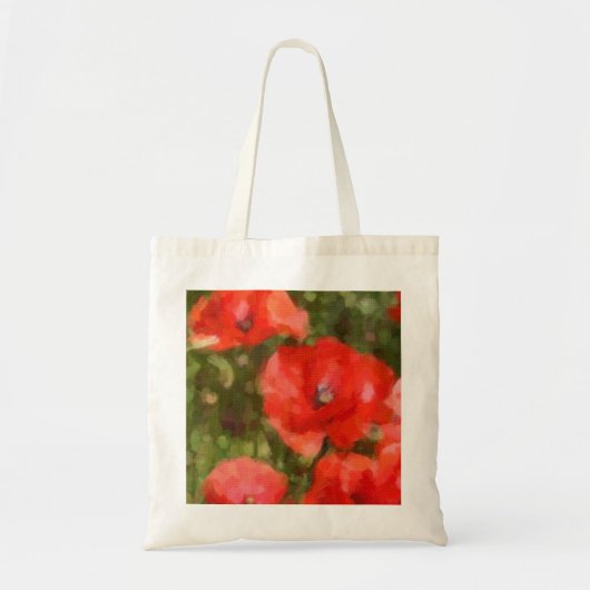 Red Poppies Tragetasche (Vorne)