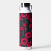 Red Poppies Trinkflasche (Vorne)