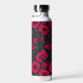 Red Poppies Trinkflasche (Rechts)