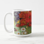 Red Poppies und Daisies von Vincent Van Gogh Kaffeetasse (Links)