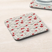 Red Poppies Untersetzer (Linke Seite)