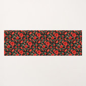 Red Poppies Yogamatte (Rückseite (Horizontal))