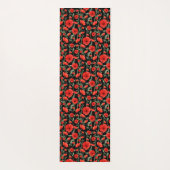 Red Poppies Yogamatte (Rückseite)