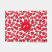 Red Poppies Zurück zur Schule Dorm Essentials Fußmatte (Vorderseite)