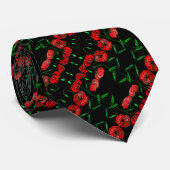 Red Poppy Art - Modern Krawatte (Gerollt)