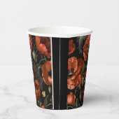 Red Poppy Beerdigung Paper Cup Pappbecher (Rechts)