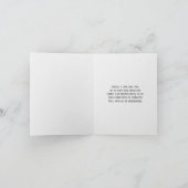 Red Poppy Beileid Dankeschön Card Karte (Innenseite)