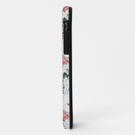 Red Poppy Blume Poppies Sketch Case-Mate iPhone Hülle (Hinten/Links)