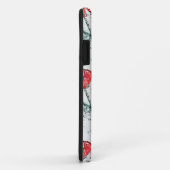 Red Poppy Blume Poppies Sketch Case-Mate iPhone Hülle (Hinten/Rechts)