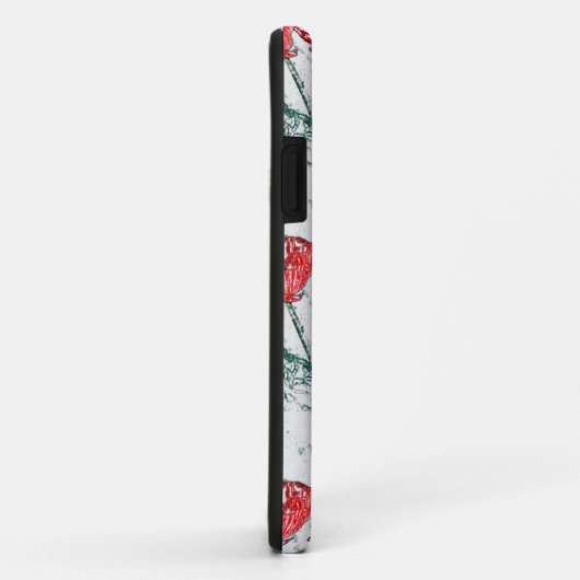 Red Poppy Blume Poppies Sketch Case-Mate iPhone Hülle (Hinten/Rechts)