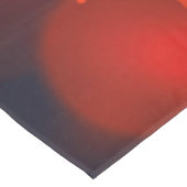 Red Poppy Dark Background & Bokeh Effekt Tischdecke (Schrägansicht)