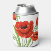 Red Poppy Design Dosenkühler (Kanne Vorderseite)