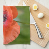 Red Poppy Dish Handtuch (Viertel Falte)