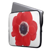 Red Poppy Electronics Bag Laptopschutzhülle (Vorderseite Links)