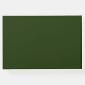 Red Poppy Gästebuch (Rückseite)