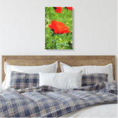 Red Poppy Leinwanddruck (Insitu (Schlafzimmer))