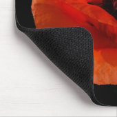 Red Poppy Macro Mousepad (Ecke)