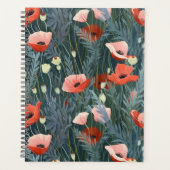 Red Poppy Meadow Planer (Vorderseite)