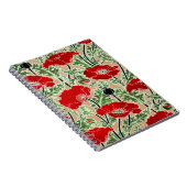 Red Poppy Notizblock (Rechte Seite)