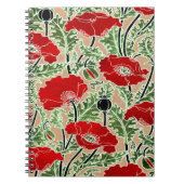 Red Poppy Notizblock (Vorderseite)