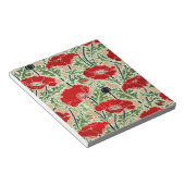 Red Poppy Notizblock (angewinkelt)