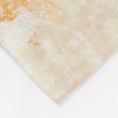 Red Poppy Portrait Fleecedecke (Ecke)