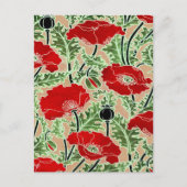 Red Poppy Postkarte (Vorderseite)
