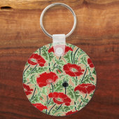 Red Poppy Schlüsselanhänger (Vorderseite)