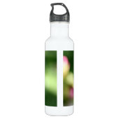 Red Poppy Seed Aluminium 24oz Trinkflasche (Rückseite)