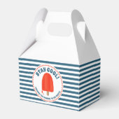 Red Popsicle Birthday Danke Geschenkschachtel (Vorderseite)