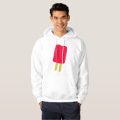 Red Popsicle Mens Hoodie (Vorne ganz)