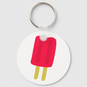 Red Popsicle Schlüsselanhänger
