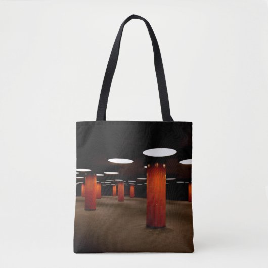 RED POST UNTER CEILLICHT AM NACHT TASCHE (Vorderseite)