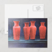 Red Pots 1988 Postkarte (Vorne/Hinten)