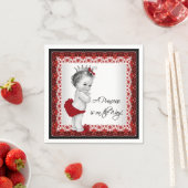 Red Princess Baby Dusche Serviette (Beispiel)