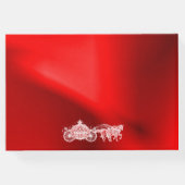 Red Princess Coach & Horses Sweet 16 Gästebuch (Rückseite)