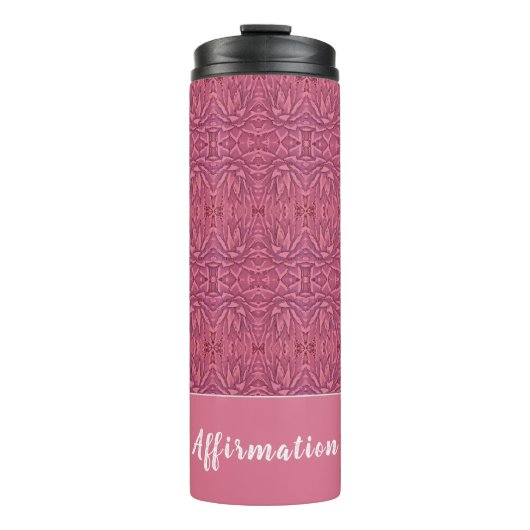 Red Promotional Agave Thermal Tumbler Thermosbecher (Vorderseite)