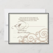 Red Protea Hummingbirds - UAWG Response Card RSVP Karte (Vorderseite)